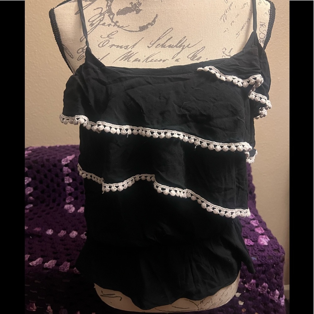 Black & White Tank Top